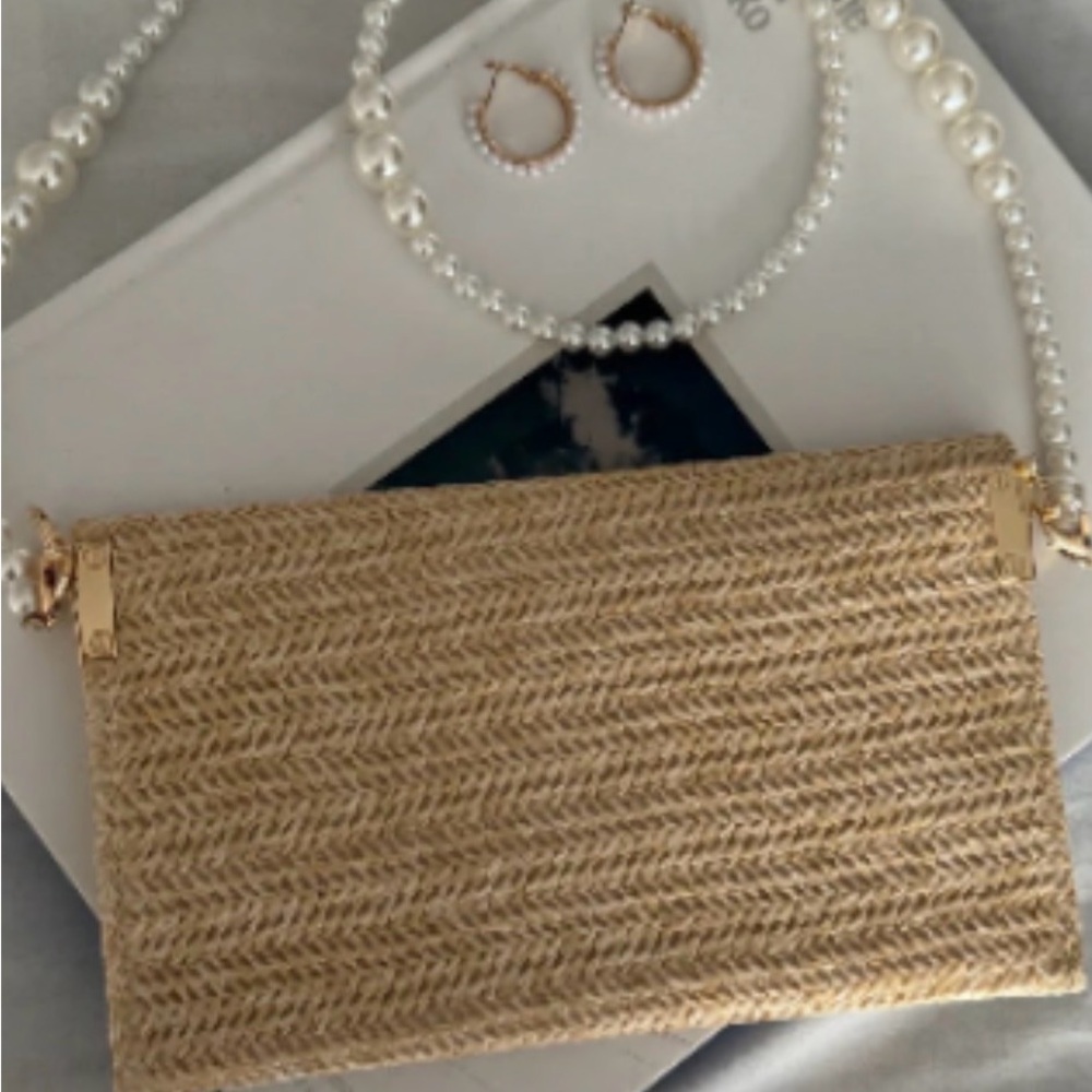 Dior Raffa Tweed Clutch - Picture 2 of 2